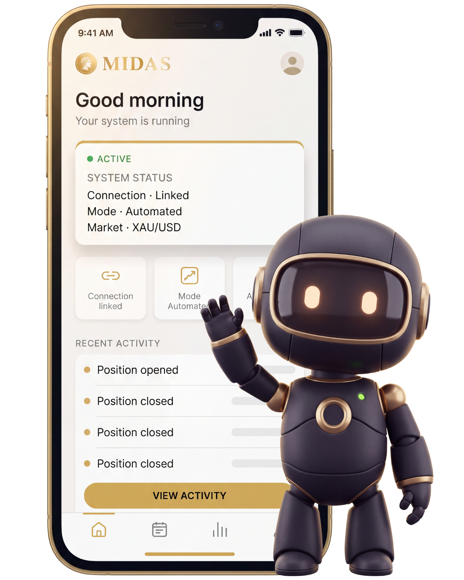 MIDAS app preview